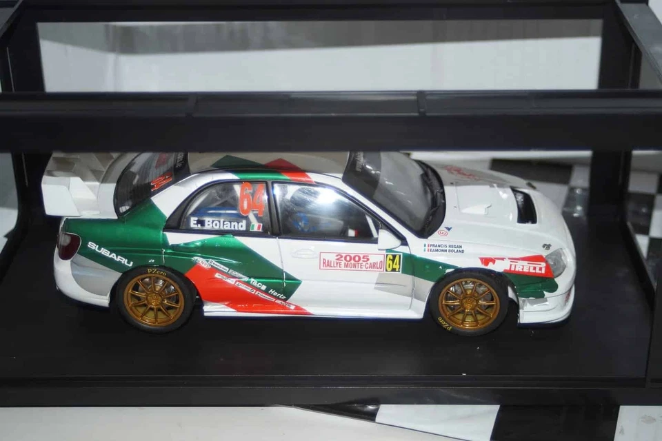 Autoart Subaru Impreza Code 3 driven by Boland #64  1:18 Diecast - Image 3 of 4