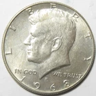 1968-D Kennedy Half Dollar - 40% Silver - #10914-14