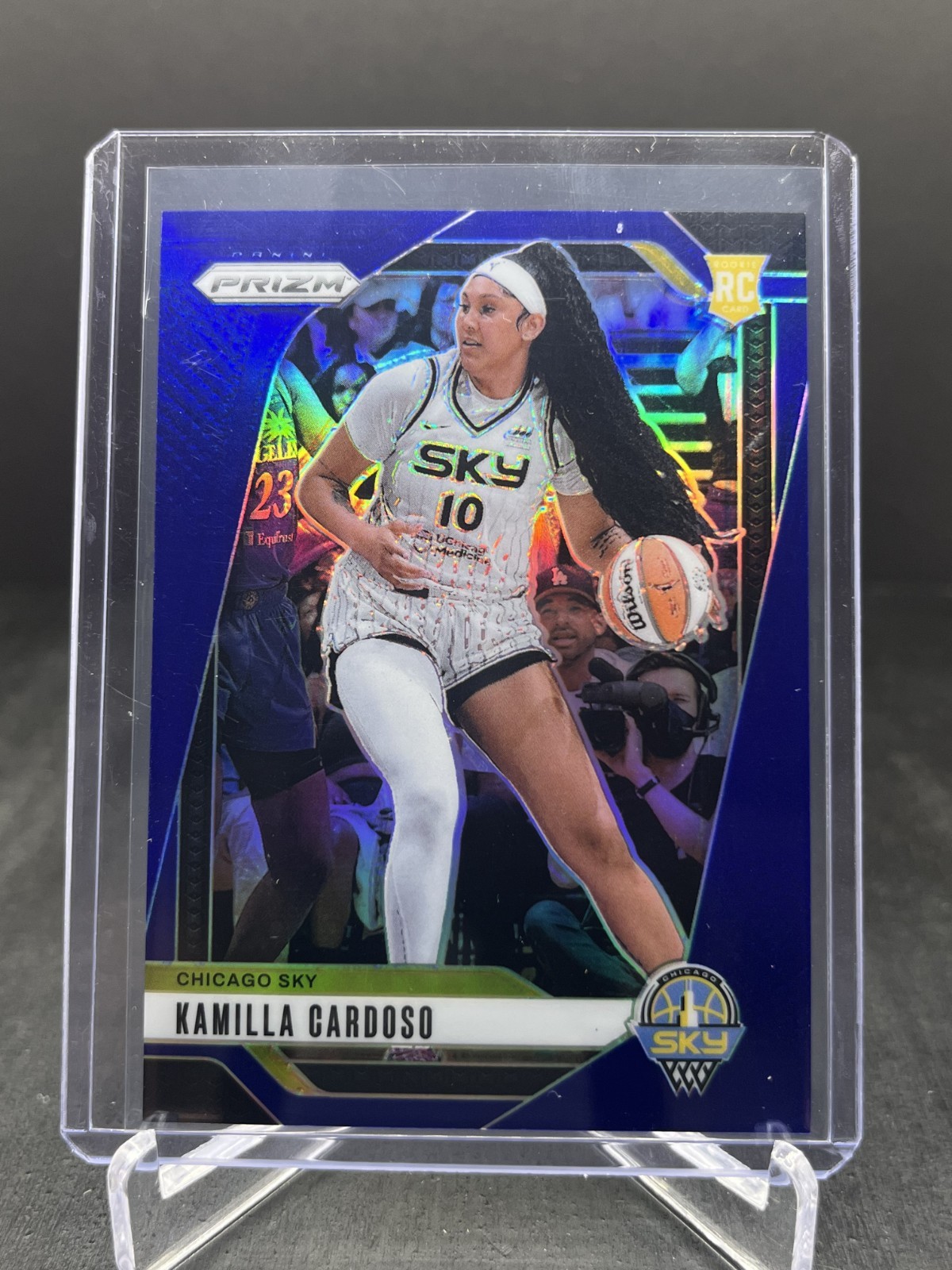 2024 Panini Prizm WNBA Basketball Kamilla Cardoso RC Rookie Blue 141/199 #93