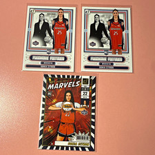 Panini 2025 WNBA Sonia Citron Rookie Insert 3-Card Lot Net Marvels #4