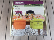 Inglesina Fast Table Chair, Black - Portable Baby High Chair - Color CREAM