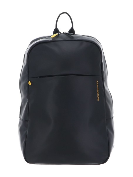 Mandarina Duck Eco Coated Backpack Rucksack Rucksack Black Schwarz Neu-image