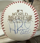 Albert Pujols Autographed 2011 World Series Baseball Authenticated
