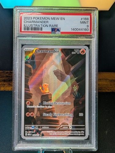Charmander graded PSA 9 for sale on eBay