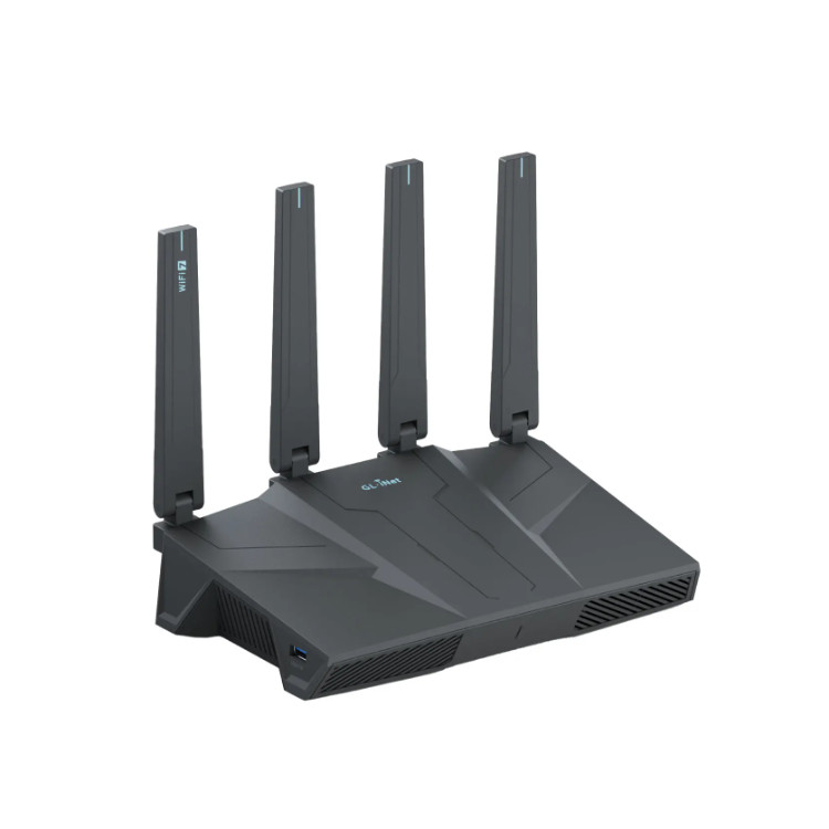GL.iNet WLAN-Router 5G 2167 Mbit s 5 WAN-Ports VPN Kindersicherung Multiservice
