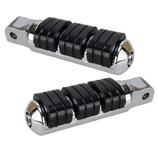 2x Rear Foot Pegs Rests Footrests Fit For Honda Shadow 1100 VTX 1800 VTX 1300 pj