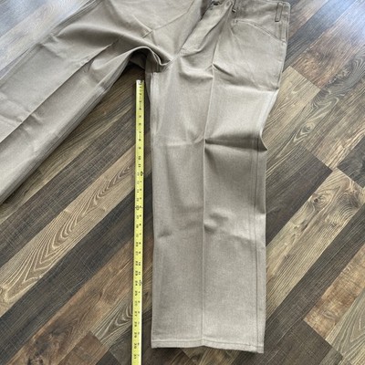 Ben Davis Gorilla Cut Light Brown Work Pants Made In USA 44x 30