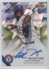 2015 Bowman's Best of Atomic Refractor 38/50 Dillon Tate #B15-DTA Auto 0s3