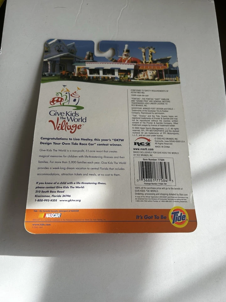 NASCAR 2003 Edición Coleccionista Tide Race Car #32. Nuevo Foto 2 de 2