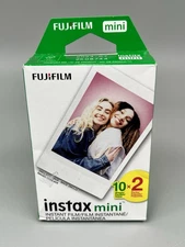 Fujifilm Instax Mini Instant Film - 20 Sheets (10 x 2 Pack) - Exp 7/2024 - New
