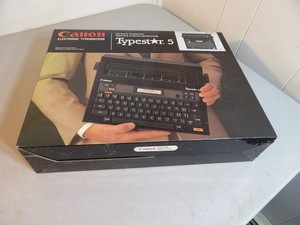 Canon AD-100 Adaptateur 6V STARWRITER 3/10/15/220 + TYPESTAR 84,19