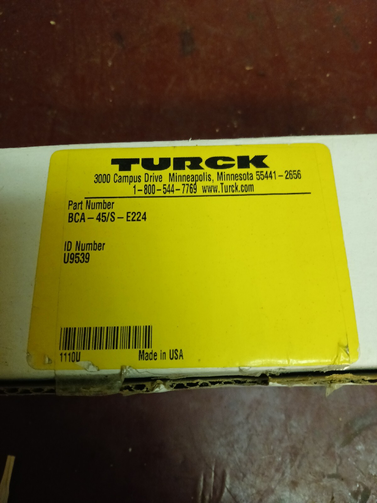 BCA-45/S-E224 U9539 interlinkBT/Turck