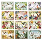 Edition a thousand beautiful * postcard * glitter * monthly cards * A6