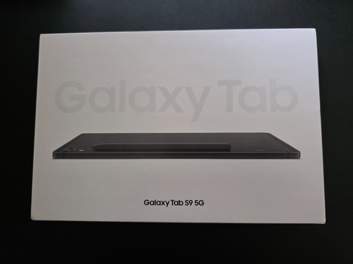 Samsung Galaxy Tab S9 SM-X716B, 5G 128GB/8GB in Graphite - New sealed