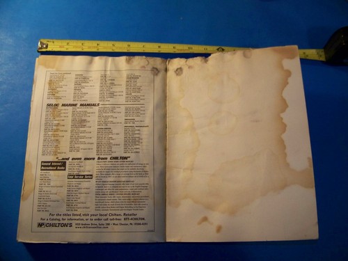 Honda Accord / Prelude 1984 - 1995 Automotive Repair Manual Chilton - Picture 6 of 7