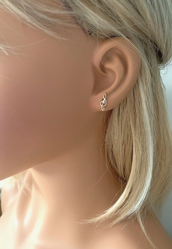 Boucles D'oreilles En Bois Avec Clé De Sol | Amateurs De Musique | Collection De Boucles D'oreilles MBTLR 365 #224 Ma Chanson Préférée - France