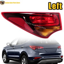 Left Side Tail Light Rear Brake Lamp No Bulb/LED For Hyundai Santa Fe 2017-2019