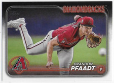 2024 Topps #664 Brandon Pfaadt - Arizona Diamondbacks