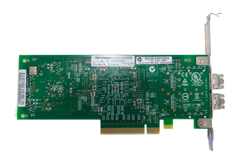 HP StorageWorks 82Q 8Gb/s Dual Port FC HBA AJ764A inkl. SFPs - Bild 3 von 4