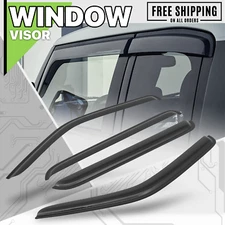 Window Visor Sun Guard Vent Wind Rain Deflector fit 93-98 Volkswagen Jetta/Golf