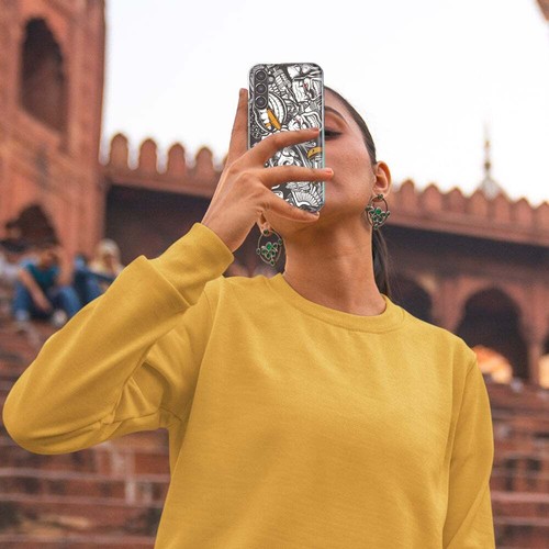 Mundaze Hülle für Samsung Galaxy A15 5G Cover Abstrakt Graffiti Tattoo - Bild 6 von 6
