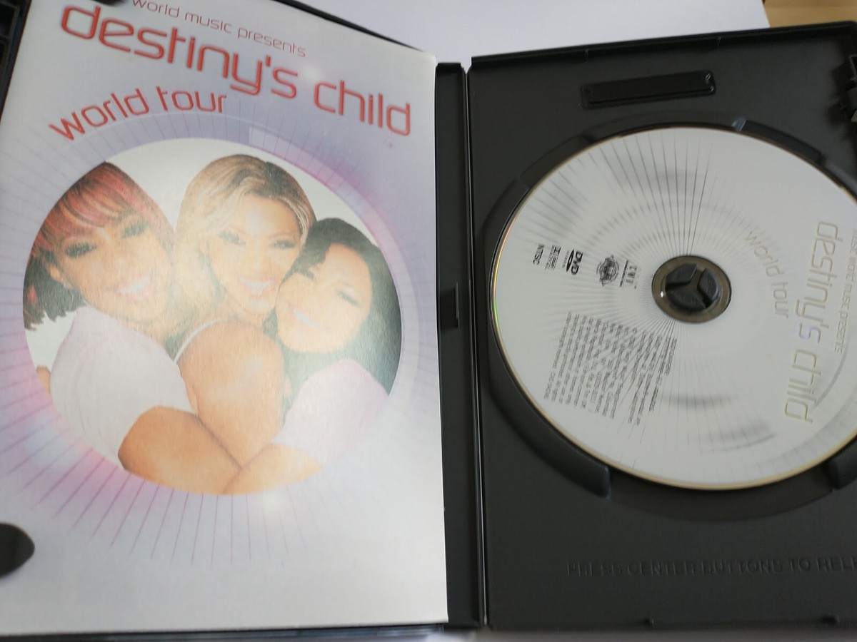 Destinys Child - World Tour (DVD, 2003) DVD is clean! 74645424699