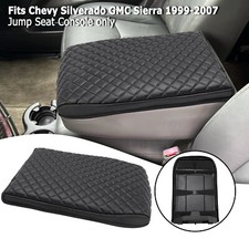 For Chevy Silverado Gmc Sierra Jump Seat 1999-2007 Center Console Armrest Cover