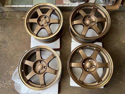 Für Honda delsol ek9 ef8 ef9 sb3 eg6 dc2 eg2 JDM 16'' TE Bronze Style Räder Fe...