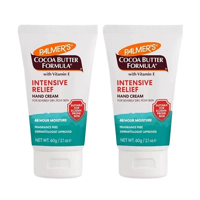 PALMER’S Palmers Cocoa Butter Formula Intensive Relief Hand Cream 60gm - Pack of 2