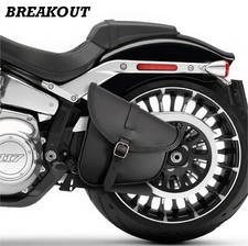 Borsa in cuoio forcellone per Harley Davidson Softail  Fat Boy, Low Rider