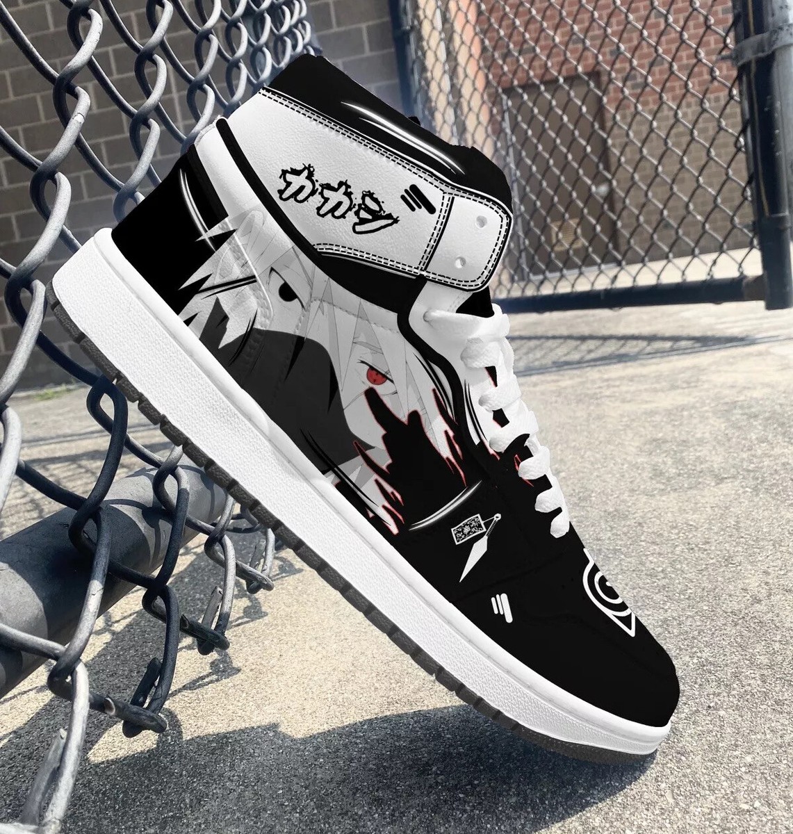 Naruto Custom Yeezy Boost 350 Low NEW Ninja Hateke JD Sneakers