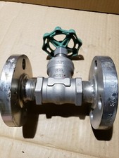 kitz 1 Stainless 316 valve With 4-1/4 Flanges...