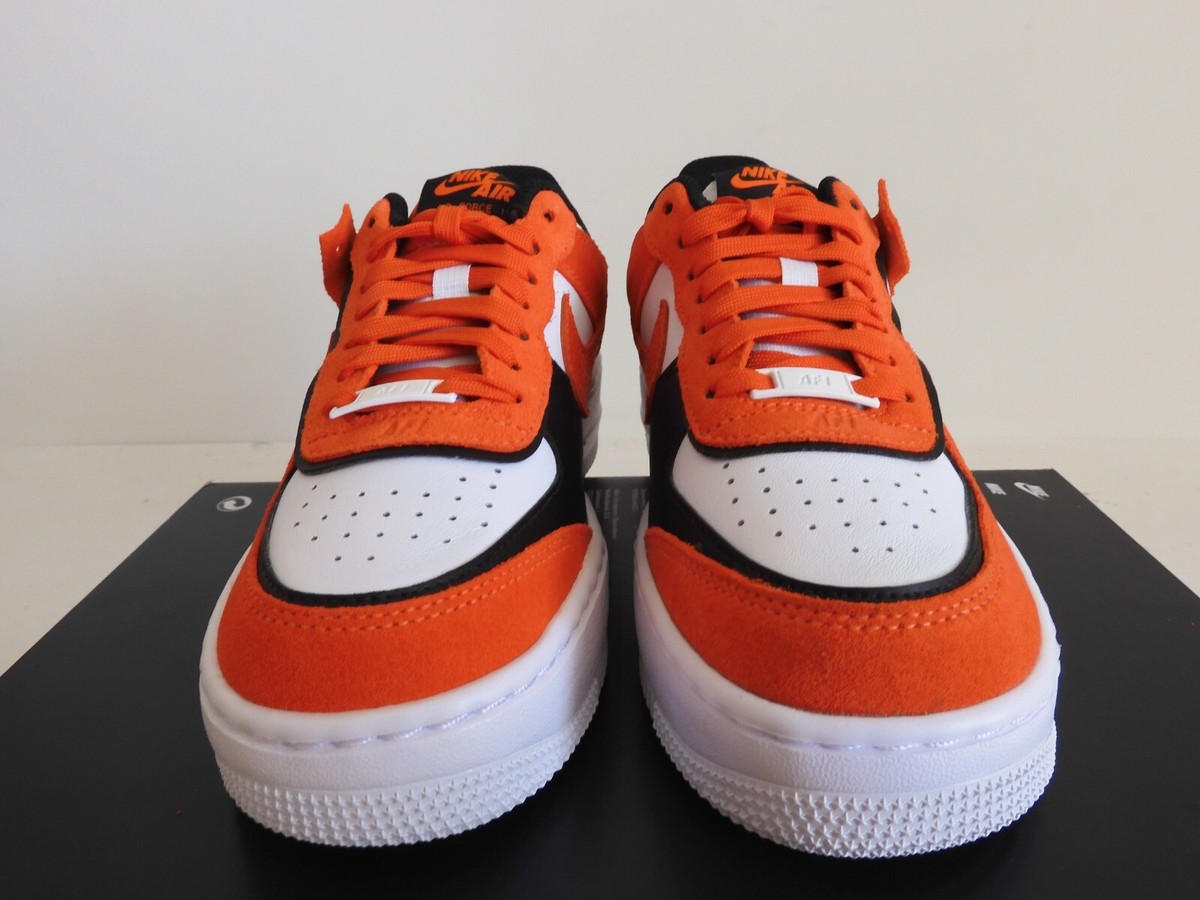 WMNS NIKE AIR FORCE 1 AF1 SHADOW RUSH ORANGE-BLACK-GUAVA ICE SZ