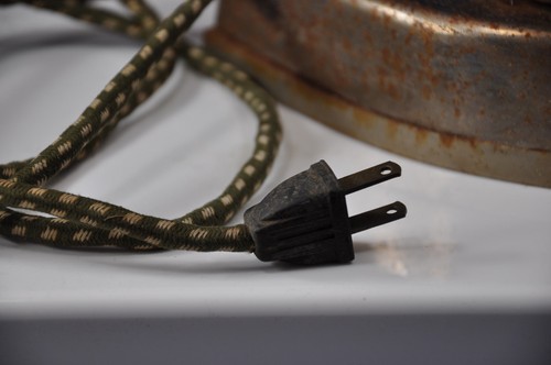Antiguo eje flexible Chicago Co. Hierro eléctrico doméstico de principios del siglo XX funciona - Imagen 2 de 8