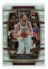 KEVIN LOVE #60 2021-22 PANINI SELECT CAVALIERS Silver Prizm