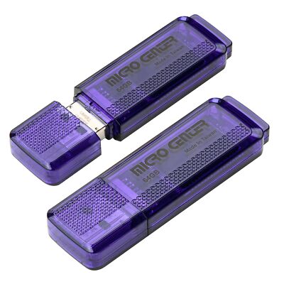 Micro Center Super Speed 64GB 2-Pack Ultra Flash Drive USB 3.0/USB 3.1 Gen1 M...