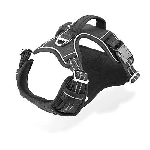 Dog Harness for Large Dogs No Pull with Handle 2 X-Large (Pack of 1) Black