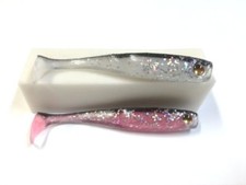 Mold for realistic and sleek lure, 3.7 inch / 9.5 cm