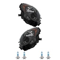 Scheinwerfer Set Dunkel Grau H7/H7 FüR Alfa Romeo Mito 955 955_ Inkl. Lampen