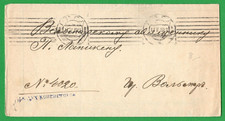 RUSSIA LATVIA ENVELOPE USED RIGA TO VOLMAR 1912s. WITH REVENUE 5571