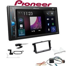 Pioneer Autoradio Bluetooth DAB+ für Volkswagen VW Touran ab 2003 piano black