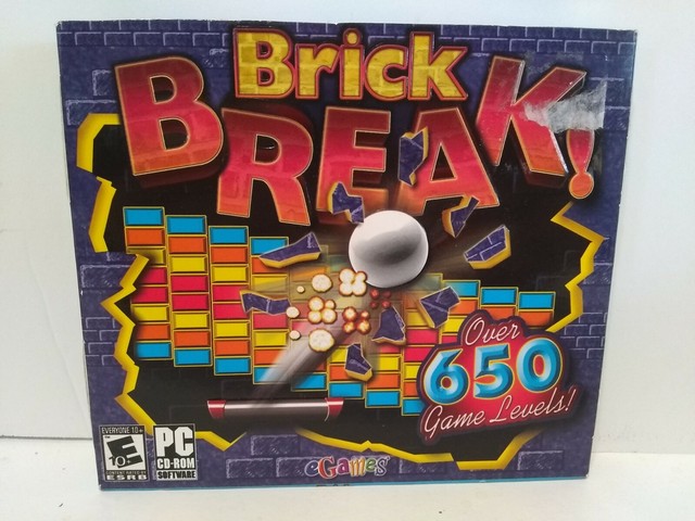 Brick Break PC Computer Game eGames Windows XP Vista 7 ...