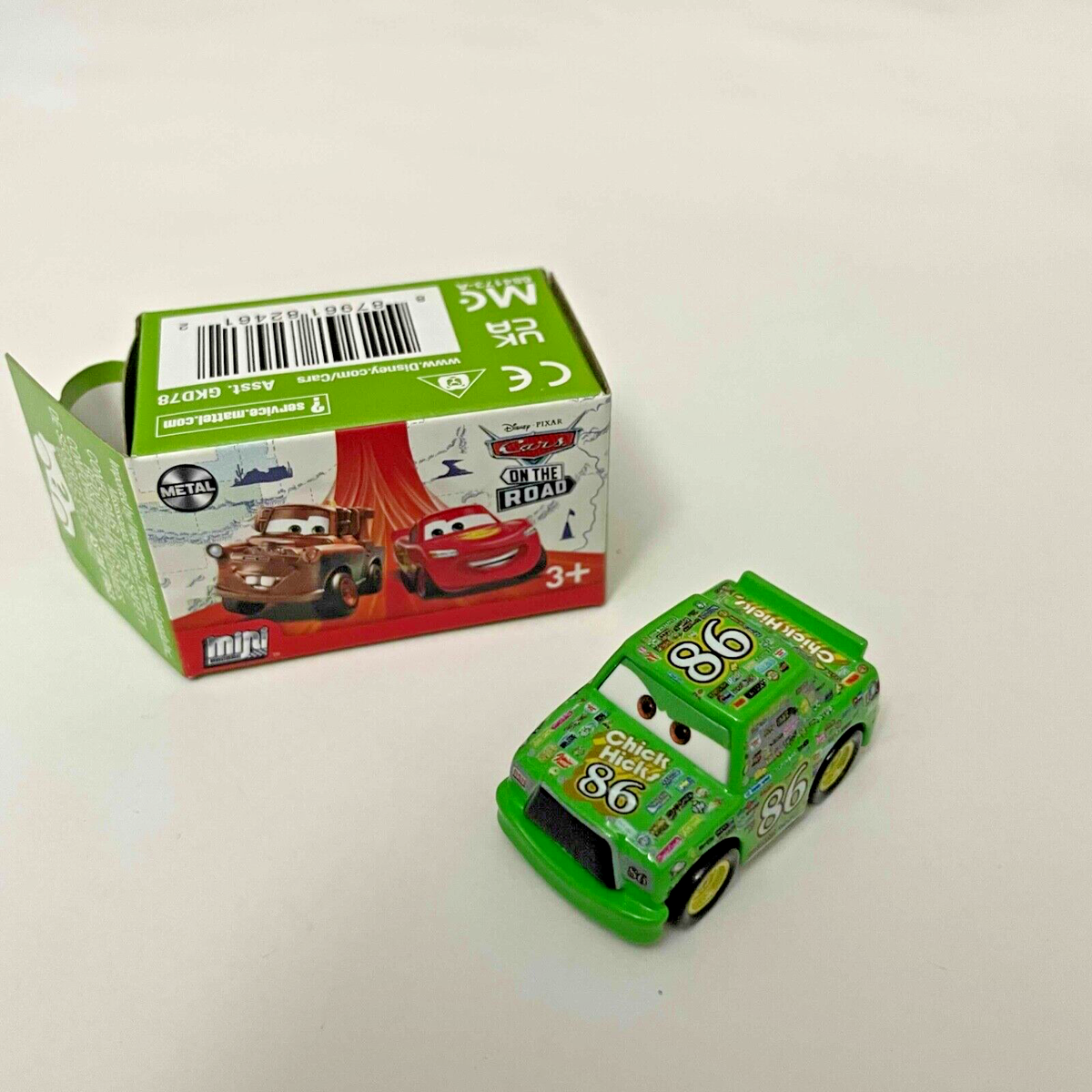 Disney Pixar Cars on the road Diecast Mini Racer # 48 - Chick