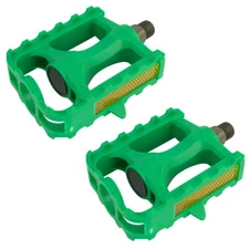 GREEN Bicycle M.T.B Pedals 861 9/16" BMX Lowrider Mountain Bike Beach Cruiser
