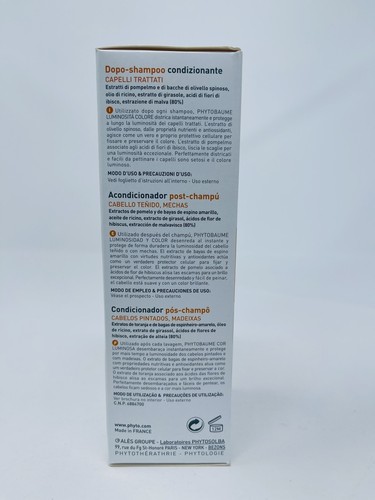 PHYTO PARIS Phytobaume Express Cond Color Treated, Highlighted Hair 5.0 oz NEW - Picture 4 of 5