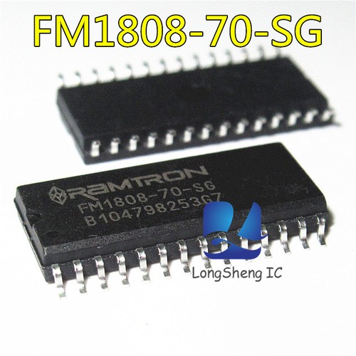 2 Chip FM1808-70-S Memoria FRAM 256 Kb, Incapsulamento SOP, Nuovi Scorta