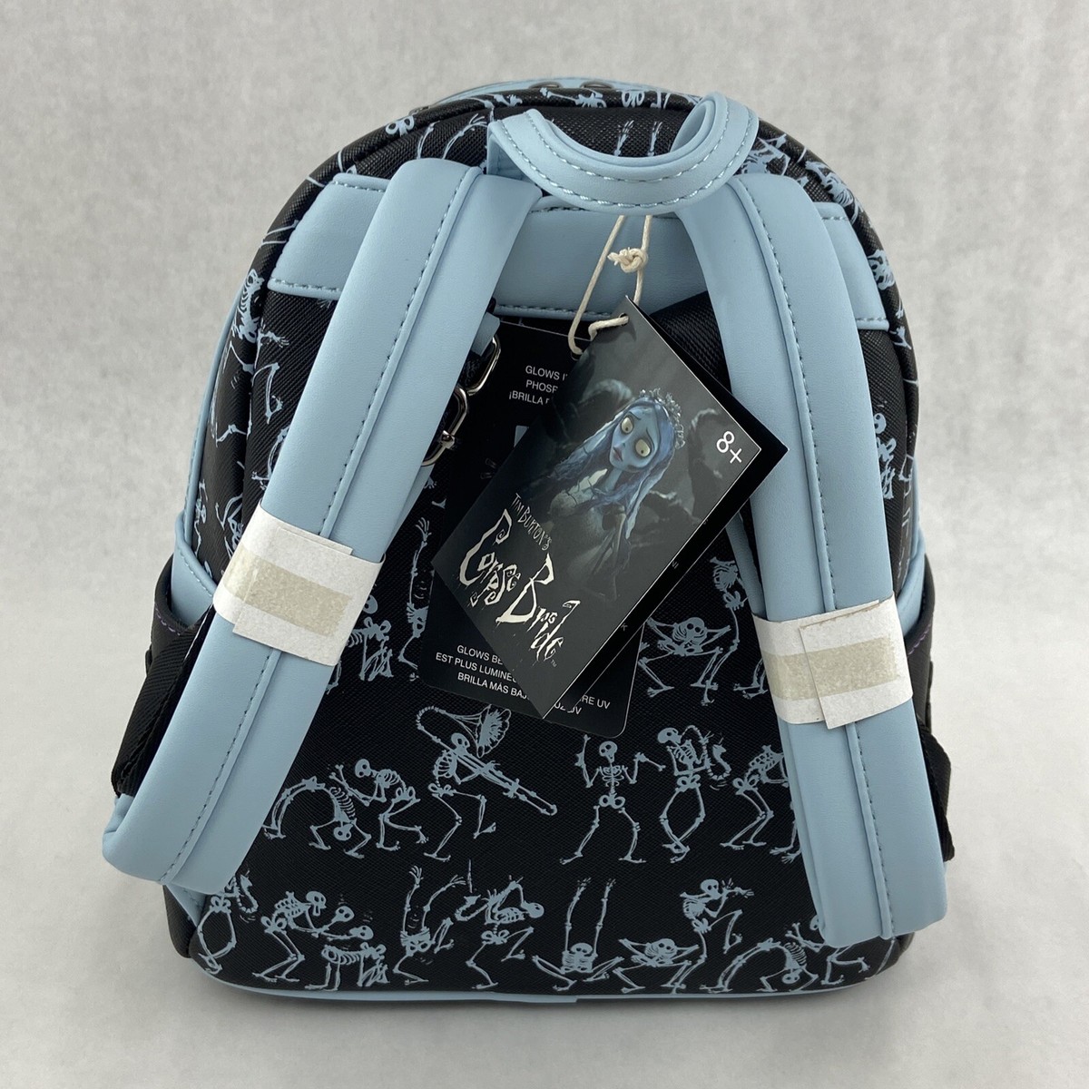 Loungefly Corpse Bride Mini Backpack Emily and Victor GLOW in the
