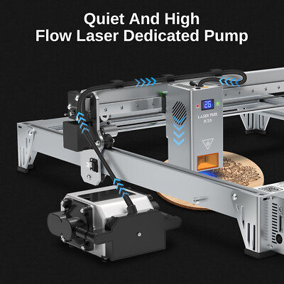 Tête De Découpe Gravure Laser 20W Avec Pompe à Air - Module Optique Pour Machine Laser