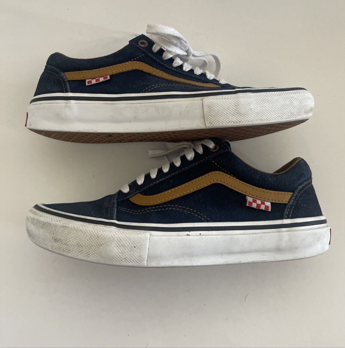 Dan Reynolds x Skate Old Skool Pop Cush Navy Golden Brown Dan Reynolds x Skate Old Skool Pop Cush Navy Golden Brown
