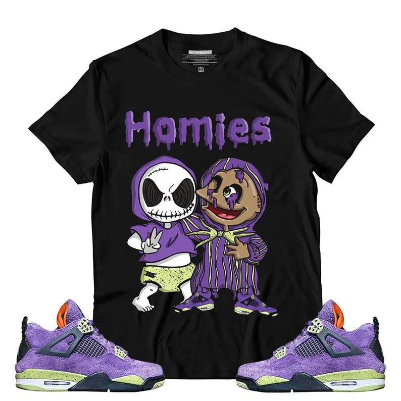 jordan 4 canyon purple shirt